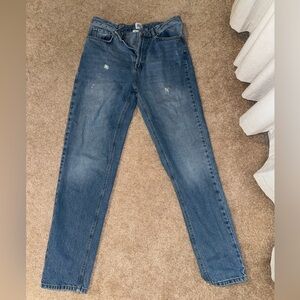 BDG Straight Leg Blue Jeans